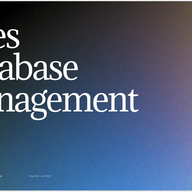 Sales Database Management and Analytics